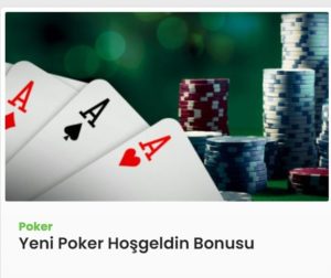 Poker Hoşgeldin Bonusu